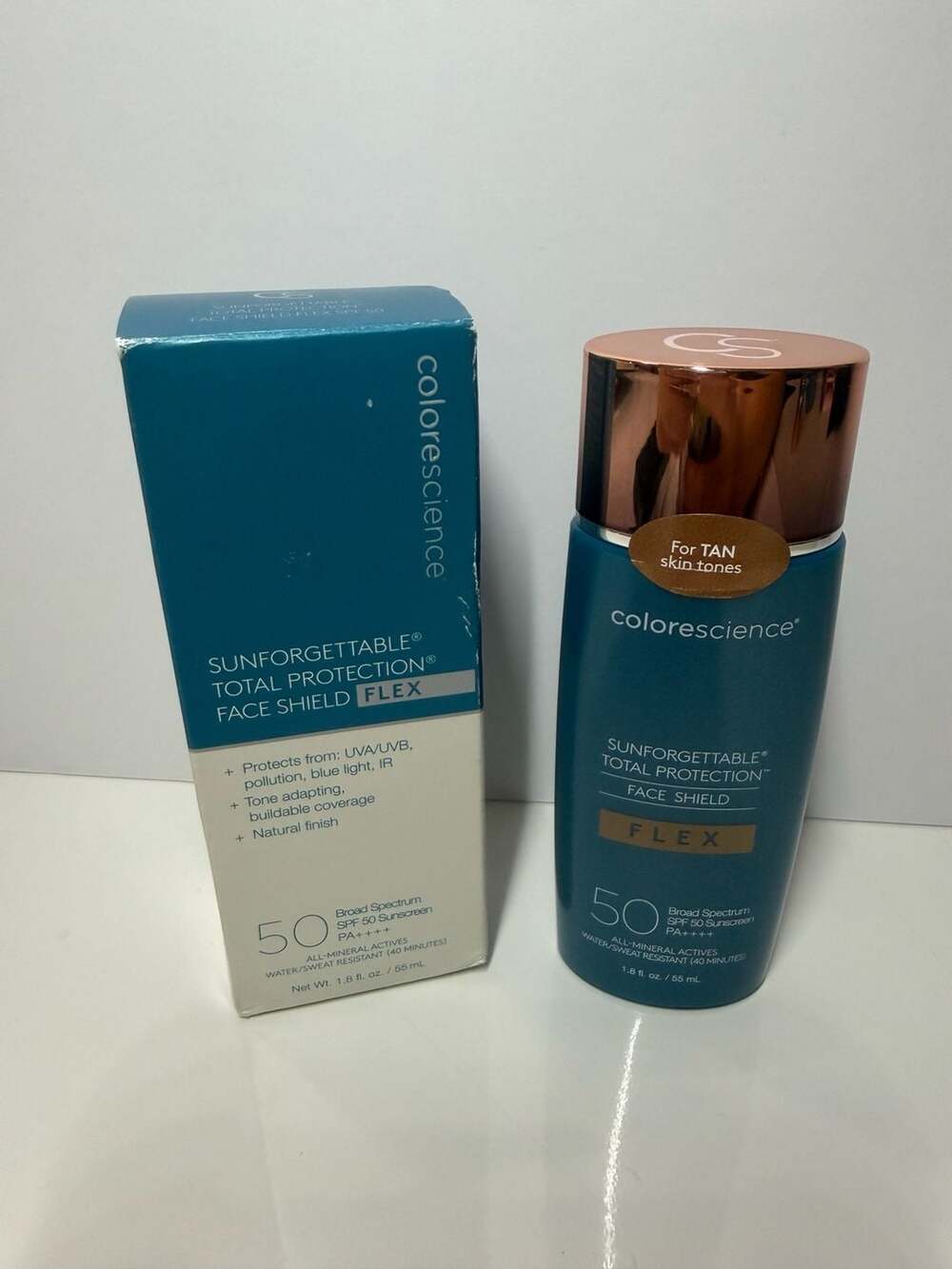 Colorescience Sunforgettable Face Shield Flex SPF 50 1.8 fl oz Ten-Sealed